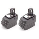 Vhbw - 2x batterie compatible avec hilti sfl 12 / 15, sf 151 - a, sfh 151 - a, sf 150 - a outil �lectrique ...
