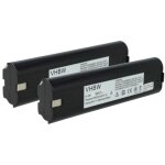 Vhbw 2x batterie compatible avec makita 6900d, 6900dw, 6891d, 6891dw, 8400d, 6096dwe, 6096dwle, 8400 ...