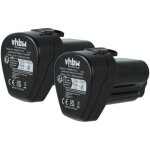 Vhbw - 2x batterie compatible avec metabo kpa 10. 8 400, powerimpact 12, kpa 10. 8, kpa 10. 8 600 outil ...