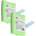Vhbw - 2x batterie compatible avec midland g227, g226, g225, g223, gxt200, g300m, gxt250, g300 radio ...