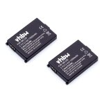 Vhbw - 2x batterie remplacement pour siemens v30145 - k1310 - x133 pour tlphone fixe sans fil (1300mah, ...