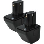 2x batterie remplacement pour wrth 70291510061, master g12 12v pour outil lectrique, outil de pose ...