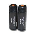 Vhbw 2x batterie compatible avec ryobi rp4020 digital multimeter, rp4310, rp4300, rp4400, rlp416 astschere ...