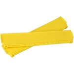 Vhbw 2x caoutchouc compatible avec krcher wv 4 - 4 plus lave - vitre, nettoyeur de vitre - 17 cm