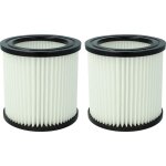 Vhbw 2x cartouche filtrante compatible avec nilfisk buddy ii 18, ii 18 inox aspirateur - filtre pour ...
