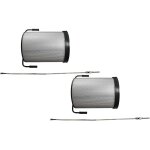 2x cartouche filtrante poussires fines compatible avec hbm 200 staubabsauganlage aspirateur  copeaux ...