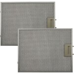 2x filtre anti - graisse compatible avec bosch dwa09d650 / 01, dwa09d650 / 02, dwa09d620 / 03 hotte de ...