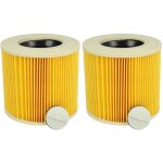 Lot de 2x filtres � cartouche compatible avec k�rcher a 4000 plus, k 2000, k 2150 aspirateur � sec ou ...