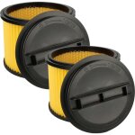 Vhbw lot de 2x filtres � cartouche remplacement pour einhell 23. 511. 13 pour aspirateur - filtre pliss� ...
