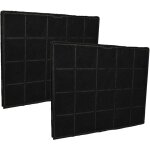 Vhbw 2x filtres � charbon actif compatible avec airforce eve f101 m3327, f110 60x90 tsl 875390 aquila, ...