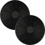 2x filtres � charbon actif compatible avec akpo wk - 4 feniks eco 60, wk - 4 klassisch eco, wk - 4 rustica ...