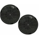 Vhbw 2x filtre  charbon actif compatible avec bosch dhl575c, dhl785c, dhl885c, dwk09g620, dwk09g660 ...