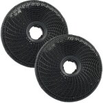 Vhbw 2x filtres � charbon actif compatible avec electrolux efc226v, efc316x, efc226r, efc6610x, efc934x, ...