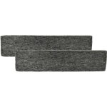 2x filtres  charbon actif compatible avec miele da 1100, da 1160, da 1100 - 100, da 1050 - 55, da 1060 ...