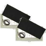 2x filtres � charbon actif compatible avec neff z5110x000, z5110x0, lx4ge00, lx4ee00, d1130g0gb02 hotte ...
