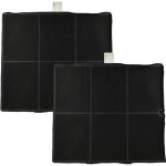 2x filtres � charbon actif compatible avec siemens lc46650, lc46950, lz51300, lz51351, lz52050, vvz52v30 ...