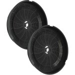 Vhbw 2x filtres  charbon actif compatible avec smeg kpf9x inox, kpf9x, kpf9wh, kpf9rd, kpf9or, kpf9og, ...
