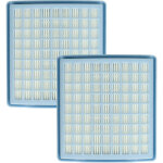 2x filtre compatible avec miele s144 allergy hepa mini, s143 the alternative, s144, s144 brillant 1300 ...