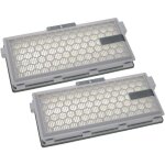 2x filtre compatible avec miele s4212 plus, s4210 - s4782, s4211, s4212, s4222, s4221, s4260 aspirateur ...
