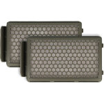 2x filtre compatible avec moulinex mo3951pa, mo3953pa, mo3967pa, mo395, mo396, mo3969pa aspirateur - ...