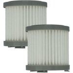 2x filtre remplacement pour fakir 2972085 pour aspirateur - filtre hepa noir / blanc - vhbw