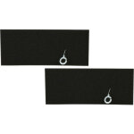2x filtre compatible avec siemens synchropower bag & bagless vs06b234809 aspirateur - filtre en mousse ...