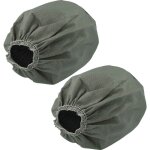 2x filtres textiles compatible avec bosch advancedvac 20 aspirateur industriel sec et humide - sac filtrant, ...