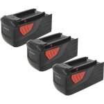 Vhbw 3x batterie compatible avec hilti wsc 7. 25 - a36, te 7a, te7a outil �lectrique (5000 mah, li - ...