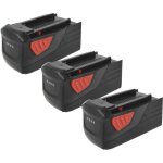 Vhbw - 3x batterie remplacement pour hilti b36, b36v, 2203932, 418009 pour outil �lectrique (5000 mah, ...
