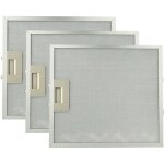 Vhbw 3x filtre anti - graisse compatible avec whirlpool akr 886 gy 857888601903 hotte de cuisine - 30, ...