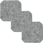 Vhbw - 3x filtre  charbon actif compatible avec moulinex quadra 700, classic&super1000, classic 1000 ...