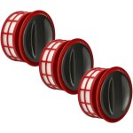 3x filtre post - moteur compatible avec roborock t7s plus, t7s, h7, h6 aspirateur - filtre hepa - vhbw ...