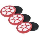 Vhbw 3x filtre protection moteur compatible avec dirt devil multicyclone dd5254 - 01, rebel54hfc aspirateurs ...