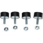 4x amortisseurs de vibrations pour poste à souder, compresseur d'air, pompe, moteur, etc. - pieds m8 ... 4x amortisseurs de vibrations pour poste à souder, compresseur d'air, pompe, moteur, etc. - pieds m8 ...
