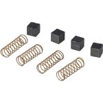 Vhbw - 4x balais charbon 2 x 2 x 2 mm remplace m�rklin 4031111113408, 40015900 pour mod�lisme train - ...