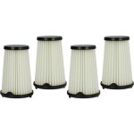 4x filtres � cartouche compatible avec aeg cx7 - 2 - 45an, cx7 - 2 - 45b360, cx7 - 2 - 45bm, cx7 - 2 ...
