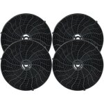 Vhbw 4x filtres � charbon actif compatible avec arthur martin aff9671mk hotte aspirante