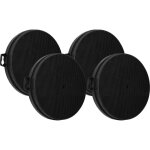 Vhbw 4x filtres  charbon actif compatible avec de dietrich h8995, he8995, he8995e2, hk8923e1, hm2894e1, ...