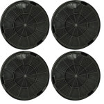 Vhbw - 4x filtre  charbon actif remplacement pour bosch 00748732, 00748733, dhz5316 / 01 pour hotte ...
