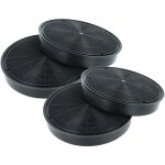 Vhbw 4x filtres � charbon actif remplacement pour franke 1120016755, 10270, f196, as - azkf080, 112. ...