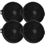 4x filtres  charbon actif compatible avec cata valto 700 xgwh, valto 700 xgbk, valto 600 xgwh, valto ...