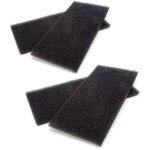 Vhbw 4x filtre mousse 40 ppi compatible avec whirlpool aza - hp 8004 (857500368020), aza - hp 8002 (8575012010 ...
