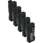Vhbw - 5x batterie compatible avec motorola dp4400, dp4400e, dp4401e, dp4401, dp4600 radio talkie - walkie ...
