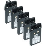 Vhbw 5x batterie remplacement pour blo - 004, blo - 007, blo - 001 pour radio talkie - walkie (1400mah, ...