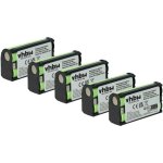 Vhbw 5x batterie compatible avec sennheiser ew 172 g3, ew 182 g2, ew 182 g3, ew 172 g4 casque audio, ...