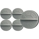 Vhbw 5x capuchon  visser pour filtre  cartouche compatible avec krcher se 4001 injecteur extracteur, ...