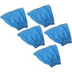 5x filtres textiles compatible avec lidl / parkside pnts 1500 a1 aspirateur sec et humide - sac filtrant, ...