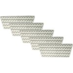 Vhbw - 5x housses de rechange compatible avec vileda steam one xxl nettoyeur � vapeur, balai vapeur - ...