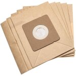 5x sacs compatible avec rowenta ro 524321, ro 1855, compacteo ro 1700 - 1799 aspirateur - papier, 17, ...