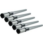Vhbw 5x tube remplacement pour miele 9265990, 9265991 pour aspirateur - raccord 35 mm, 60 - 100cm, noir ...
